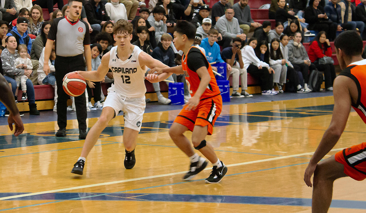 Kash Lang had 24 points and eight boards in a 77-65 win Saturday at Langara College.